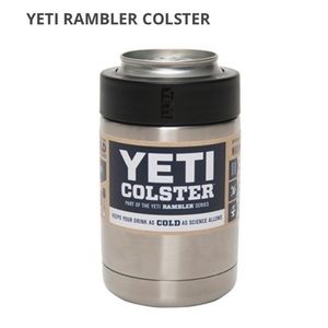 Yeti stainless steel beer coaster